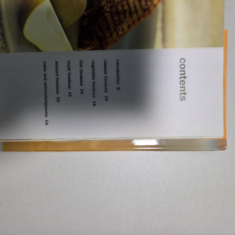 EUC Fondue Recipes Book - 40 Recipes! - Picture 2 of 3